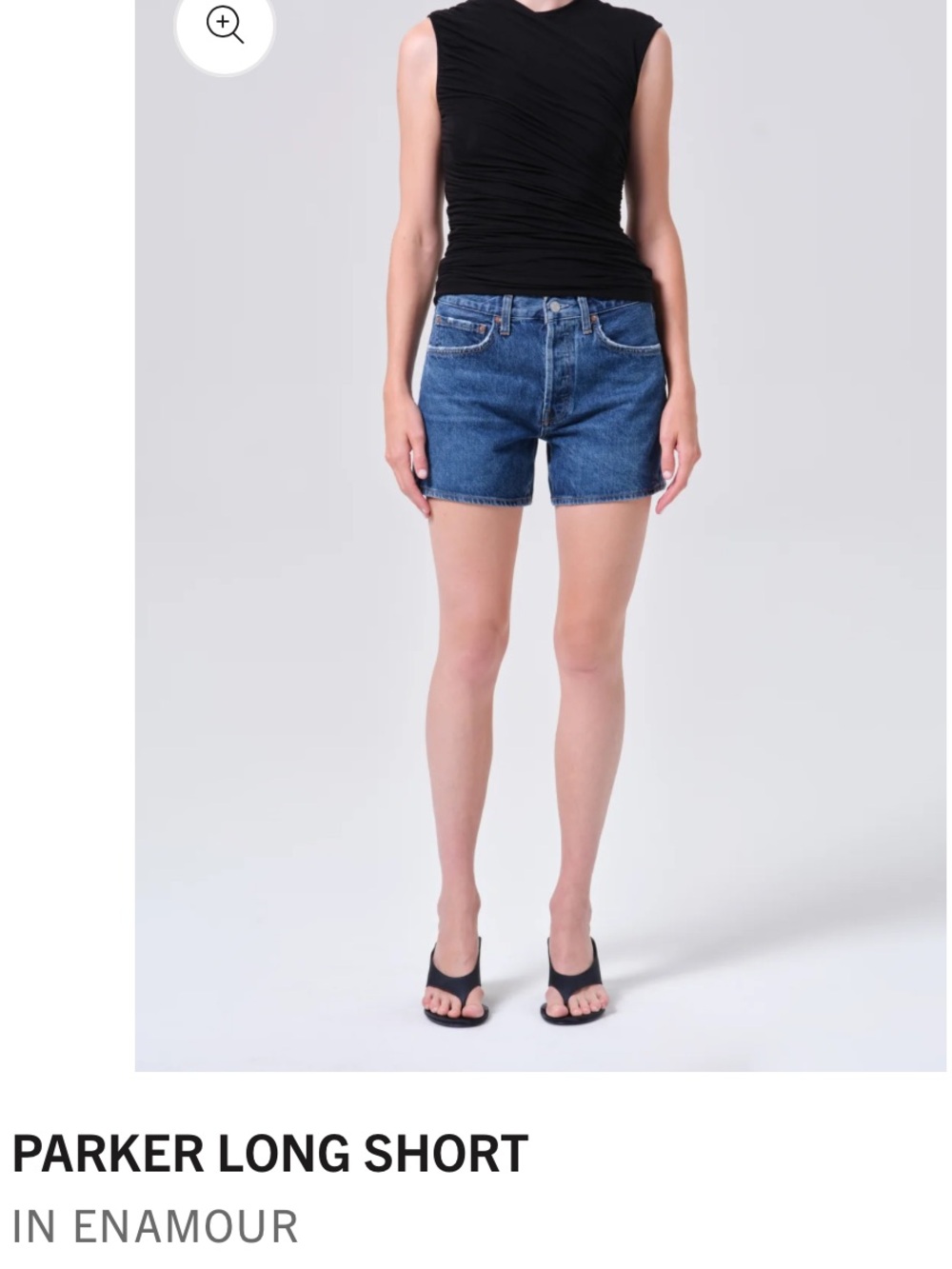 Agolde Parker Long Short - Enamour